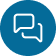 Icon of two speech bubbles — represents chat, conversation, or messaging